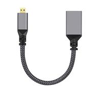 cablecc Cavo di prolunga Micro HDMI 1.4 maschio a HDMI femmina 4K Type-D per fotocamera DV MP4 DC Laptop