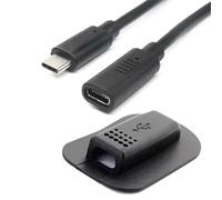 Cablecc Cavo di prolunga USB-C Type-C da 65 W maschio a femmina per ricarica zaino pratico comodo da viaggio all'aperto campeggio esterno