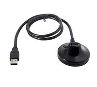Cablecc - Cavo di prolunga USB per docking station con attacco da USB A 3.0 maschio a femmina, 0,8 m