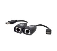 Cablecc Cavo di prolunga USB per tastiera e mouse su cavo RJ45 CAT5E CAT6