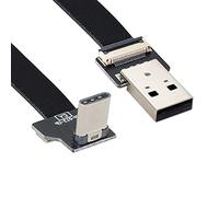 cablecc Cavo FPC piatto piatto sottile da USB 2.0 tipo A maschio a USB-C tipo C, per FPV, disco e telefono, 50 cm