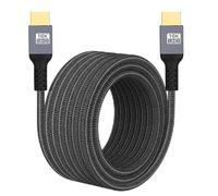 cablecc Cavo HDMI 2.2 16K a 60 Hz 8K a 120 Hz 96 Gbps Cavo UHD maschio-maschio ad altissima velocità per monitor HDTV, desktop, laptop, proiettore, 50 cm