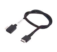 cablecc Cavo PCIe 4.0 OcuLink PCI-Express SFF-8611 4i a SFF-8611 Data Active 90 gradi angolato a sinistra per eGPU SSD 50 cm