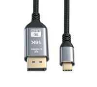cablecc Cavo USB5.0 Tipo C USB-C 16K 8K USB4 Sorgente a DisplayPort DP Display Maschio HDTV per Monitor Laptop 2,0 m