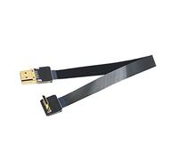 cablecc CYFPV 90 gradi verso il basso FPV mini HDMI maschio a HDMI maschio FPC cavo piatto 50 cm per FPV HDTV Multicopter fotografia aerea