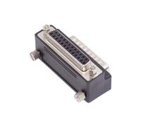 cablecc DB25pin DSUB Parallel LPT AES/EBU - Connettore DB ad angolo di 90 gradi con dado maschio e vite femmina