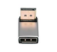 cablecc DisplayPort 1.4 a DP Ultra-HD UHD 8K 60hz 4K 144hz verso il basso da maschio a femmina 90 gradi per video PC laptop monitor