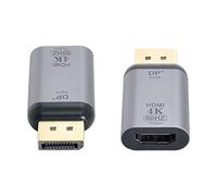 Cablecc DisplayPort DP Source a HDMI Sink Display 4K @ 60hz Ultra HD Converter Adapter per laptop HDTV