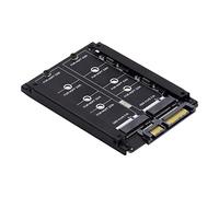 cablecc Dual NGFF B+M Key M.2 SSD Card JOBD Raid0 Span Bridge a 2,5" SATA Combo HDD Drive Enclosure