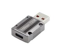 Cablecc Femmina USB-C USB 3.1 tipo C a 120 W 10 Gbps USB 3.0 A maschio alimentatore dati alloggiamento in lega per laptop tablet cellulare