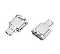 cablecc Lot de 2 adaptateurs USB 2.0 Type C USB-C vers Micro SD SDXC TF lecteur de carte pour téléphone portable