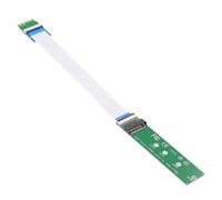 cablecc NGFF E-Key 2280 2230 Cavo di Estensione Maschio a Femmina NVME M-Key per SSD Mainboard del Laptop