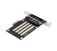 cablecc Nvme PCI-E 4.0 X4 Lane a SFF-8639 U.3 U3 Kit Adattatore host per scheda madre PM1735 NVMe PCIe SSD..