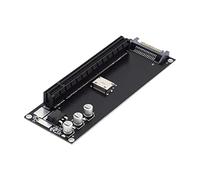 Cablecc Oculink SFF-8612 - Adattatore da SFF-8611 a PCIE PCI-Express 16x 4X con porta di alimentazione SATA per scheda grafica madre