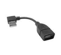 cablecc Tipo USB 2.0 tipo A maschio ad angolo sinistro su presa USB 90 gradi tipo prolunga 10 cm