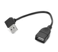cablecc Tipo USB 2.0 tipo A maschio ad angolo verso il basso su presa USB 90 gradi tipo prolunga 20 cm