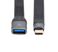 cablecc USB 3.1 Tipo C maschio host a USB3.0 Tipo A femmina OTG piatto sottile FPC cavo dati per laptop e telefono