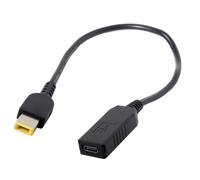 Cablecc USB 3.1 Tipo C USB-C a Rettangolo 11.0 * 5.0mm Spina di Alimentazione PD Emulatore Trigger Cavo di Ricarica per Lenovo ThinkPad X1 Carbon