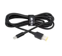 Cablecc USB-C 100W 20V Ingresso a Jack Rettangolare PD Power 65W Uscita Cavo di Ricarica Supporto QC PD Tipo-C per Thinkpad X1 Legion Y7000P Laptop