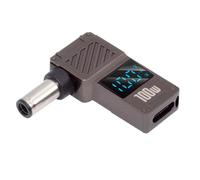 cablecc USB-C Type-C Smart LED Display Ingresso a 100 W Uscita DC 7,4x5,0 mm Jack Alimentazione 20 V 5 A PD Carica 65 W Adattatore per laptop