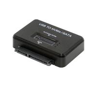 Cablecc USB-C USB3.0 Type-C a M.2 NVME M-Key/SATA 2.5 Inch Dual SSD Esterno PCBA Docking Caso Verticale Enclosure