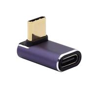 Cablecc USB4 Tipo C maschio a femmina 240 W di potenza 40 Gbps Up Down dati ad angolo 8K adattatore video per NS Phone Laptop