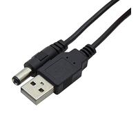 CableDeconn Cavo di alimentazione da USB a jack a cilindro da 5,5 mm/2,1 mm 5 Volt DC…, C0506