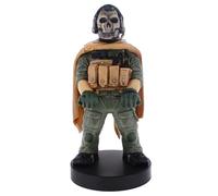 Cableguys Call of Duty Ghost Warzone Supporto Controller e Telefono - Porta Cellulare Compatibile con Xbox, PlayStation e la Maggior Parte dei Controller, Accessori Gaming per Scrivania