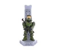 Cableguys Deluxe Halo Infinite Master Chief Supporto per Controller, Cuffie e Telefono - Accessori da Gaming Illuminati per Scrivania, Supporto Cuffie compatibile con i controller Xbox e PlayStation