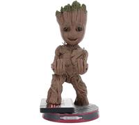 Cableguys Guardians of the Galaxy Figurina gaming Giovane Groot - Supporto per controller o smartphone - Cavo USB incluso - 20 cm
