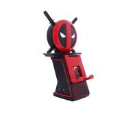 Cableguys Ikon Marvel Deadpool Supporto per Accessori Gaming e Smartphone - Supporto Multifunzione Illuminato, Compatibile con Xbox, PlayStation e la Maggior Parte dei Controller da Gioco