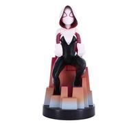 Cableguys Marvel Ghost-Spider Supporto Controller e Telefono - Porta Cellulare Compatibile con Xbox, PlayStation e la Maggior Parte dei Controller, Accessori Gaming per Scrivania