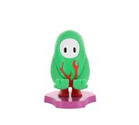 Cableguys Minis Fall Guys Hot Rod Flames Porta Telefono e Auricolari - Supporto Cellulare da Tavolo e Comodino, Poggia Auricolari per Smartphone e Piccoli Dispositivi, Accessori Scrivania Gaming