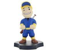 Cable Guys Minis Fallout Big League Vault Boy Phone Stand & Earbuds Holder - Novelty Phone Stand for Desk and Bedside, In Ear Headphone Holder for Smartphone & Small Devices, Desk Decor Accessories