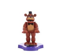 Cableguys Minis Five Nights at Freddy's Freddy Phone Stand & Earbuds Holder - Novelty Phone Stand for Desk Decor and Bedside Accessories, In Ear Headphone Holder for Smartphone & Small Devices