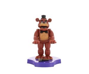 Cableguys Minis Five Nights at Freddy's Freddy Porta Telefono e Auricolari - Supporto Cellulare da Tavolo e Comodino, Poggia Auricolari, Smartphone e Piccoli Dispositivi, Accessori Scrivania Gaming