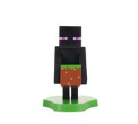 Cableguys Minis Minecraft Enderman Porta Telefono e Auricolari - Supporto Cellulare da Tavolo e Comodino, Poggia Auricolari per Smartphone e Piccoli Dispositivi, Accessori Scrivania Gaming