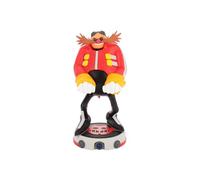 Cableguys Sonic the Hedgehog Figurina gaming Dr Eggman Moderno - Supporto per controller o smartphone - Cavo USB incluso - 20 cm