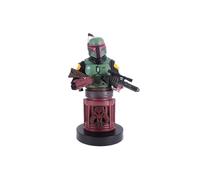 Cableguys Star Wars Figurina Gaming Il libro di Boba Fett - Supporto per controller o smartphone - Cavo USB incluso - 20 cm