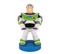 Cableguys Toy Story Buzz Lightyear Supporto Controller e Telefono - Porta Cellulare Compatibile con Xbox, PlayStation e la Maggior Parte dei Controller, Accessori Gaming per Scrivania
