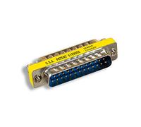 Cablelera ZAGA1822 MM DB25 maschio a DB25 maschio Mini Gender Changer