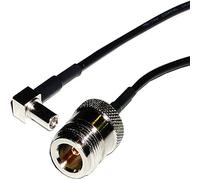 Cablematic - Cavo RG-174RF 20cm (MS-147-C-LP-Macho/N-Hembra)