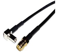 Cablematic - Cavo RG-174RF 20cm (MS-147-C-LP-Macho/SMA-Hembra)