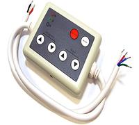 Cablematic - Controller per RGB LED strip 12A telecomando IR (B)