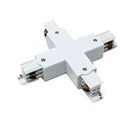 Cablematic - Giunzione Unione Quad metropolitana leggera-rail 3 con soffitto bianco