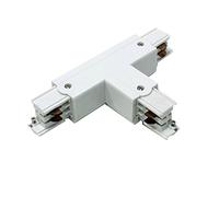 Cablematic - Tripla giunzione Unione al soffitto corsia di metropolitana leggera a 3-via bianco