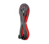 CableMod C-Series PRO ModMesh 12VHPWR auf 3x PCI-e Kabel für Corsair - 60cm, carbon/rot