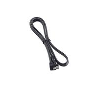 Cablemod cm-cab-rsat-n60kc-r Modmesh ad angolo retto SATA 3 cavo - nero