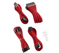 cablemod PRO ModMesh 12VHPWR Cable Extension Kit CM-PCAB-16P3KIT-NKLB-3PC-R-SS