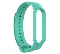 CABLEPELADO Bracciale compatibile per Xiaomi Mi Band 6 & Xiaomi Mi Band 5 & Amazfit Band 5 | Silicone morbido | Bracciale di ricambio impermeabile, Verde chiaro, Classico